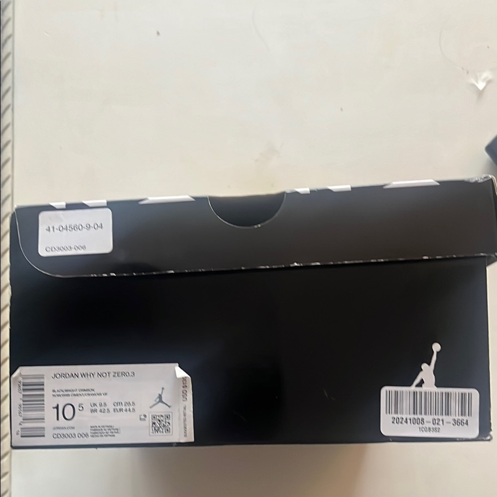 Jordan Athletic Shoes - Black and Red